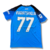 SS Napoli. Titular 2023. #77 Kvaratskhelia. Parche Serie A TIM