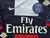 Paris Saint Germain Titular RETRO 2014. #32 Beckham. Parche UEFA Champions League - tienda online