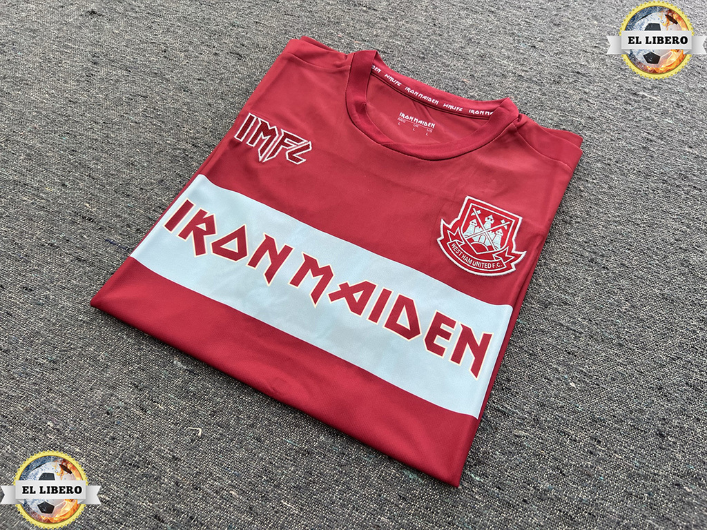 West Ham Iron Maiden bordo 2021