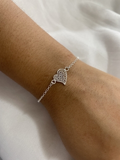 Pulsera corazón irregular pequeño