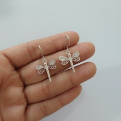 Aretes libélula pequeña