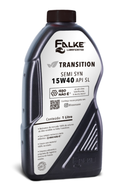 Lubrificante Falke Transition Issonãoé® Semi Syn 15W40 SL - 1L