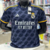 Camisa Real Madrid Azul Marinho Grafismo Temp/2023 Thailandesa 1.1 Versão-Torcedor