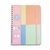 Caderno Espiral Pastel Block Pautado 17X24 - Cícero - comprar online
