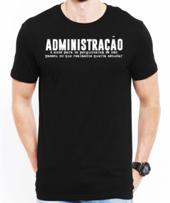 Camiseta - Administração