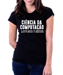 Blusa Feminina - Ciência da Computação