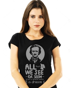 Blusa Feminina - Edgar Allan Poe