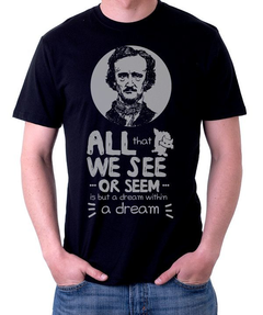 Camiseta - Edgar Allan Poe