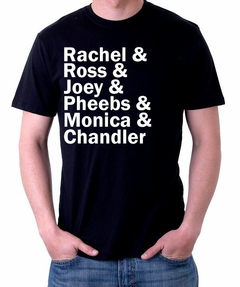 Camiseta - Friends (nomes)