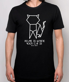 Camiseta - Origami cat