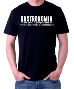 Camiseta - Gastronomia - comprar online