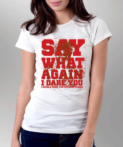 Blusa Feminina - Pulp Fiction (Say what again)