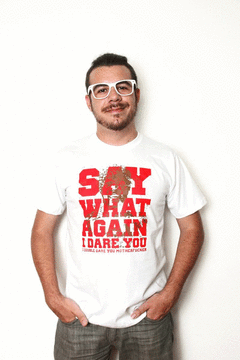 Camiseta - Pulp Fiction (Say what again)