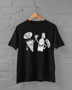 Camiseta - Mais que amigos, somos friends - Oba! - camisetas com estampas criativas