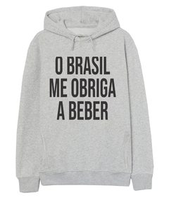 Moletom - O Brasil me obriga beber - comprar online