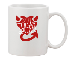 Caneca - Not today Satan