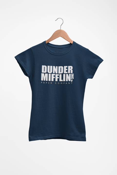 Camiseta Dunder Mifflin Vinho