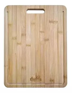 Tabla De Madera Bambú Cocina Hudson 30 X 40 X 1.5 Cm