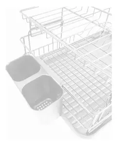 Escurridor De Platos 2pisos Blanco Linea Hudson - tienda online