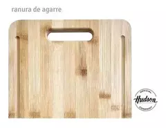 Tabla Picar Corta Hudson Madera Bambú Cocina 23x33 Cm - comprar online