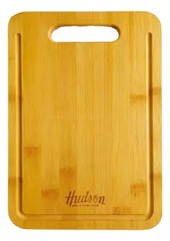 Tabla Picar Corta Hudson Madera Bambú Cocina 23x33 Cm - tienda online