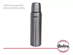 Termo Hudson Acero Pulido 1 Litro De Acero Inoxidable - tienda online