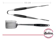 Set Parrilla 4 Pzs Hudson Linea Bbq Acero Inox Cocina Asado - AMODO ORDEN