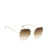 Óculos de Sol Hickmann Marrom e Dourada - HI30007 04B 52X23 140 - comprar online
