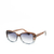 Óculos de Sol Maria Gianni Marrom e Azul - VALENTINA 238-54X17-140 na internet