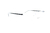 Armação Armani Exchange Branco Translúcido e Preto - AX3077 8333 54X17 145 - comprar online