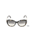 Óculos de Sol Swarovski Demi Preta e Dourado - SK 265 52F 55X16 140 *2