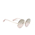 Óculos de Sol Swarovski Rose e Dourada - SK 307 28G 60X18 140 * 2 - comprar online