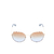 Óculos de Sol Guess Azul e Dourado - GU7867 28F 58X18 140 *2