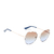 Óculos de Sol Guess Azul e Dourado - GU7867 28F 58X18 140 *2 - comprar online