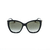 Óculos de Sol Jimmy Choo Preta e Dourada - S 807FQ 55X18 140