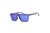 Óculos de Sol Carrera Cinza Translúcido e Azul - 8055/S KB7Z0 58X16 145 na internet
