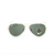 Óculos de Sol Ray-Ban Dourado - RB 3025L AVIATOR LARGE METAL L0205 58X14 3N