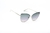 Óculos de Sol Long Champ Dourada e Azul - LO130S 719 60X16 140 #2 - comprar online