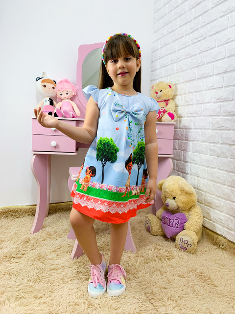 Comprar Vestido Trapézio Moana Baby - TBM - Madaminha Moda Infantil