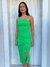 Vestido Mídi Isabele - Verde Primavera - Alencarinas 