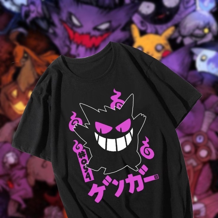 Camiseta gengar hotsell