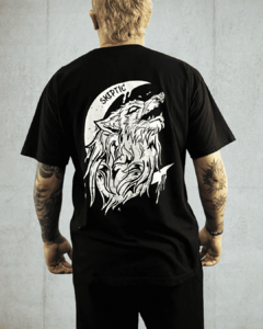 Camiseta - The Howl Of Wolf - Skeptic - Vestuário Streetwear e Alternativo