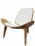 Sillon CH07 Carl Hansen ASH+White en internet