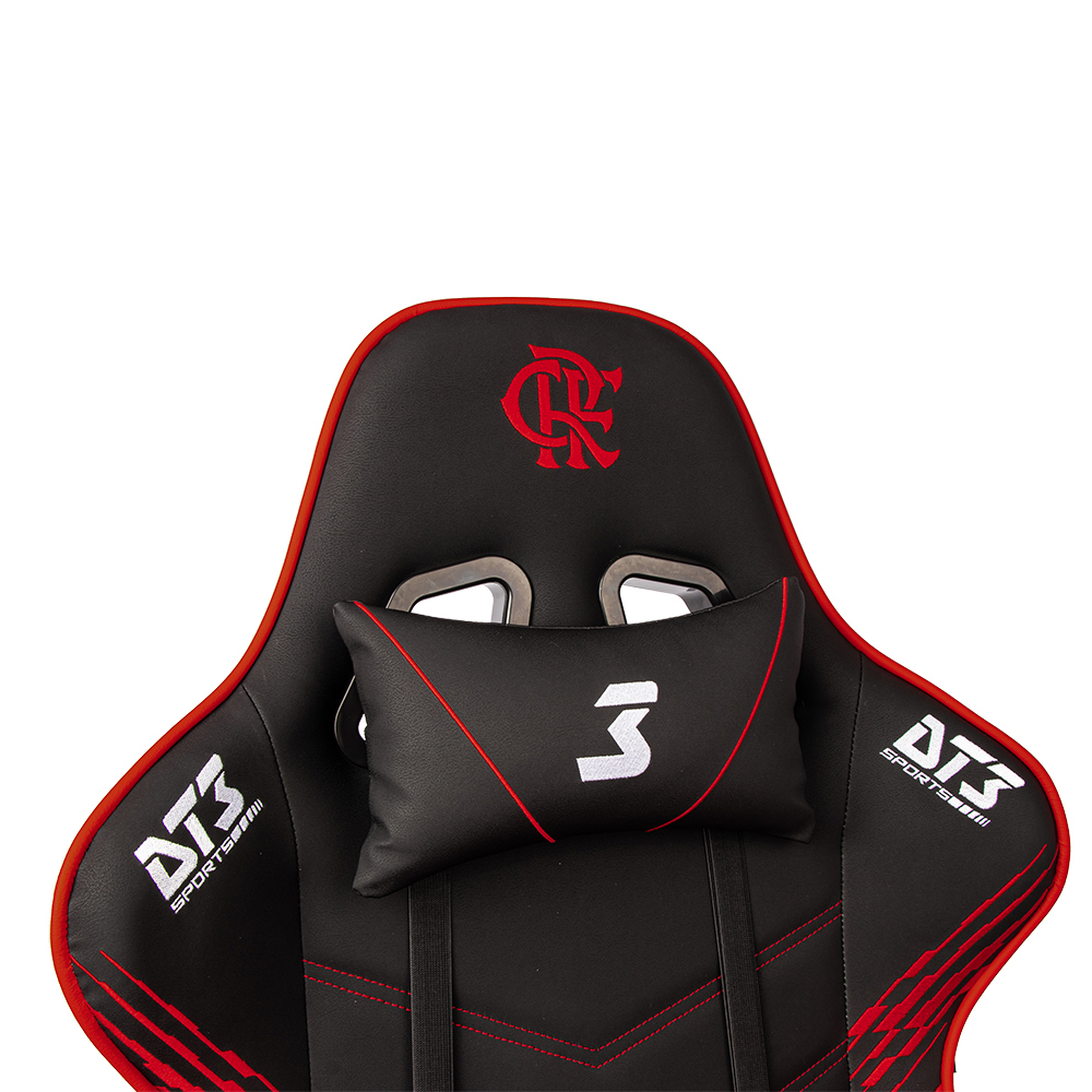 Cadeira Gamer DT3 Elise Flamengo Black
