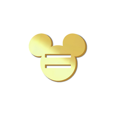 Tag Mickey Mouse Personalizado em acrílico