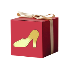 Aplique em acrílico espelhado Sapato de Princesa - (ap-144) Kit 10 unid - comprar online