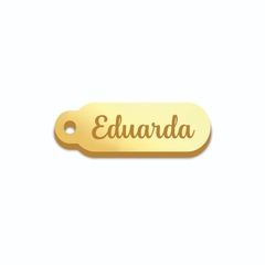 Tag Mini Palito em Acrílico Etiqueta Personalizada com o nome desejado