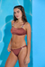 Bikini bandeau con almohadillas y semiless 507-25 Chocolate Romeo Sweet Victorian