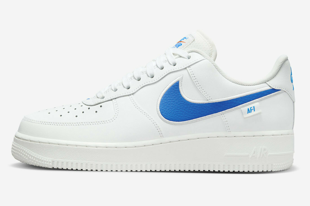 Nike Air Force 1 Low Branco c Azul