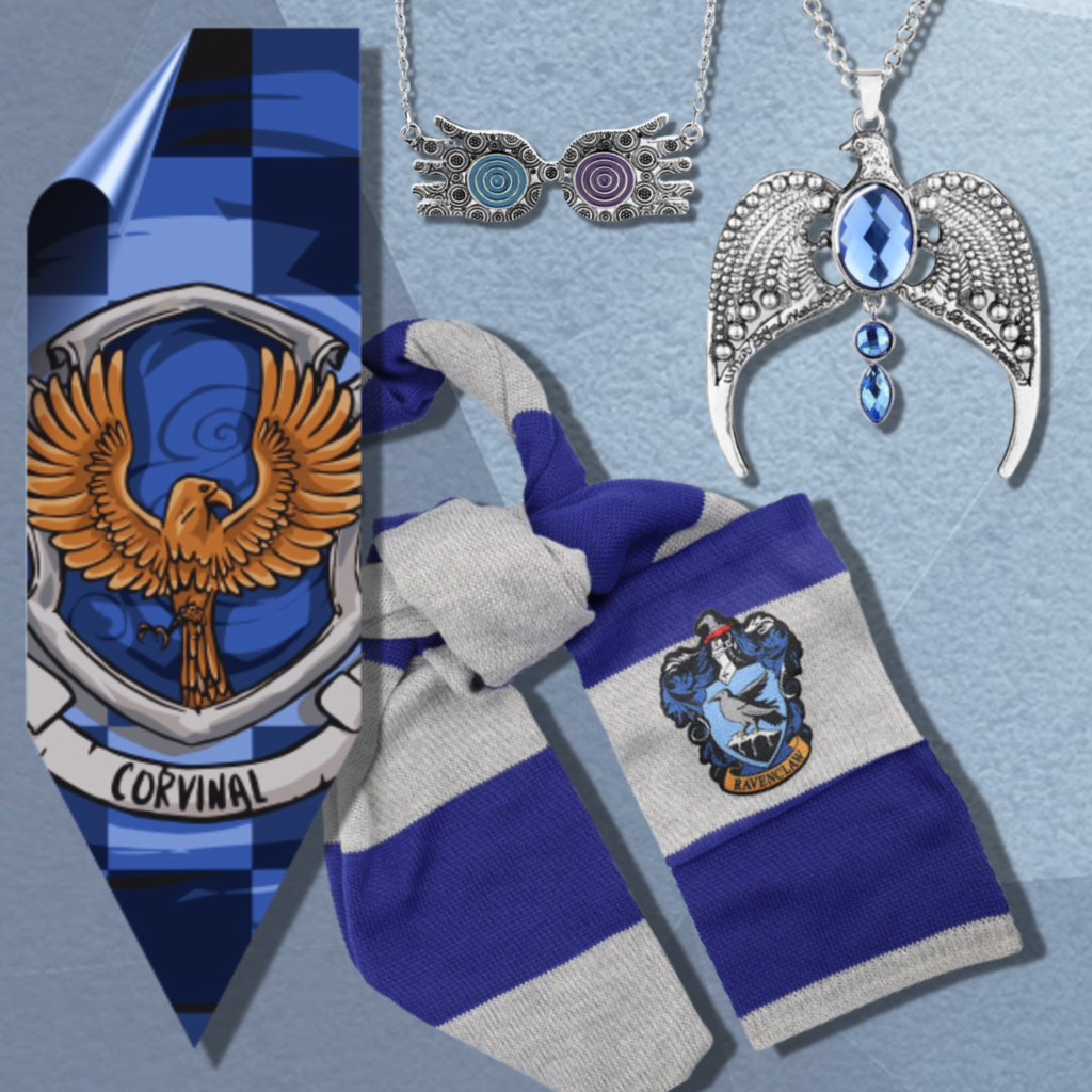 Baralho Harry Potter Azul (ravenclaw / Corvinal)